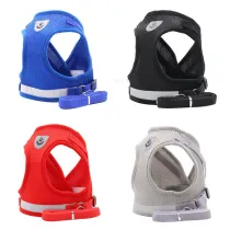 Puppy Reflective Chest Straps Anti-breakaway Breathable Dog Leash