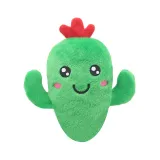 Vegetables Corn Carrot Eggplant Cactus Pineapple Phonate Squeaky Chew Plush Dog Toys