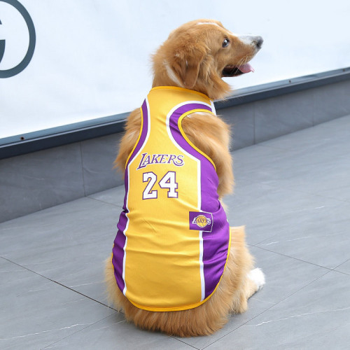 Pet Clothes Basketball Uniform Mesh Breathable T-Shirt Costume for Dogs Cats