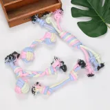 Pet Toy Cotton Rope Molar Bite Resistant Cotton Rope Ball 5-Piece Set