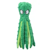 Dog Squeaky Octopus Plush Toys No Stuffing Puppy Teething Durable Interactive Dog Chew Toys