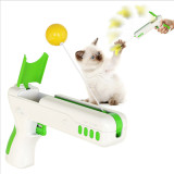 New Product Cat Supplies Toy Interactive Feather Cat Toy Gun