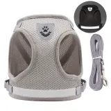 Puppy Reflective Chest Straps Anti-breakaway Breathable Dog Leash