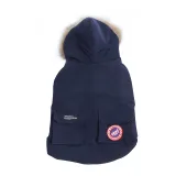 Pet Cat Dog Down Jacket Hoodie Coat Pet Vest Warm Clothing With Pocket