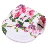 Pet Baseball Cap Sport Hat Outdoor Sunbonnet with Ear Holes and Adjustable Neck Strap