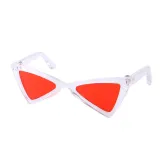 Pet Sunglasses Triangle Plastic Frame Cool Glasses For Dog Cat