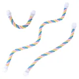 Parrot Climbing Cotton Rope Bird Toy U Pet Toy Bird Standing Pole Bird Stand Bird Cage