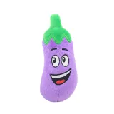 Vegetables Corn Carrot Eggplant Cactus Pineapple Phonate Squeaky Chew Plush Dog Toys