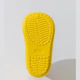 Toddlers Kids 3D Yellow Duck Flat Waterproof Non Slip Rain Boots