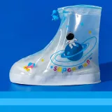 Toddlers Kids Dinosaur Cat Astronaut Waterproof Non Slip Rain Shoe Cover