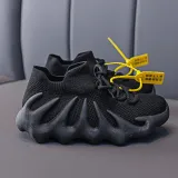 Toddler Kids Mesh Breathable Lace-up Soft Sole Running Sneakers Shoes