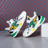 Boy Mesh Breathable Velcro Running Shoes Sneakers Shoes