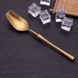 Titaniums 4 Piece Smooth Edge Stainless Steel Tableware Includes Dinner Forks Knives Spoons With Gift Box