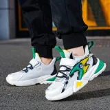 Boy Mesh Breathable Velcro Running Shoes Sneakers Shoes