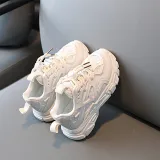 Toddler Kids Mesh Breathable Lace Up Running Shoes Sneakers Shoes