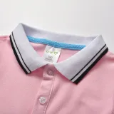 4PCS Boys Outfit Ploll Short Sleeve Shirts and Suspender Shorts Dress Up