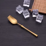 Titaniums 4 Piece Smooth Edge Stainless Steel Tableware Includes Dinner Forks Knives Spoons With Gift Box