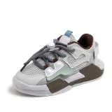 Toddler Kids Mesh Breathable Thick Bottom Board Shoes Sneakers Shoes
