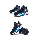 Boy Mesh Breathable Lace-up Sports Basketball Sneakers Shoes