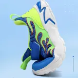 Boy Mesh Breathable Velcro Casual Running Sneakers Shoes