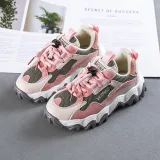 Toddler Kids Mesh Breathable Lace-up Leisure Soft Sole Sneakers Shoes