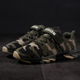 Boy Mesh Breathable Velcro Camouflage Sneakers Shoes