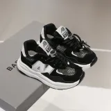 Toddler Kids Single Mesh Breathable Lace-up Casual Sneakers Shoes