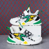 Boy Mesh Breathable Velcro Running Shoes Sneakers Shoes