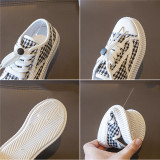 Toddler Kids Breathable Lace-up Canvas Shoes Sneakers Shoes