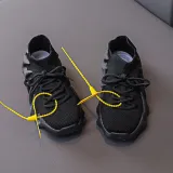 Toddler Kids Mesh Breathable Lace-up Soft Sole Running Sneakers Shoes