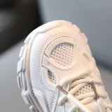 Toddler Kids Mesh Breathable Lace Up Running Shoes Sneakers Shoes