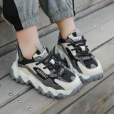 Toddler Kids Mesh Breathable Lace-up Leisure Soft Sole Sneakers Shoes