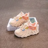 Toddler Kids Mesh Breathable Lace Up Running Shoes Octopus Sneakers Shoes