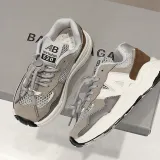 Toddler Kids Single Mesh Breathable Lace-up Casual Sneakers Shoes