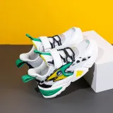 Boy Mesh Breathable Velcro Running Shoes Sneakers Shoes