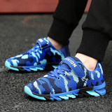 Boy Mesh Breathable Velcro Camouflage Sneakers Shoes
