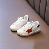 Toddler Kids Star Lace Up Casual Board Shoes Sneakers Shoes