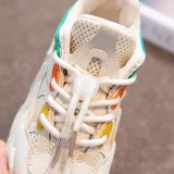 Toddler Kids Mesh Breathable Lace Up Running Shoes Octopus Sneakers Shoes