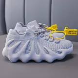 Toddler Kids Mesh Breathable Lace-up Soft Sole Running Sneakers Shoes