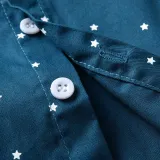 4PCS Boys Outfit Polka Dots Short Sleeve Shirt and Suspender Shorts Dress Up