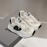 Toddler Kids Single Mesh Breathable Lace-up Casual Sneakers Shoes