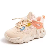 Toddler Kids Mesh Breathable Lace Up Running Shoes Octopus Sneakers Shoes