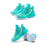 Boy Mesh Breathable Lace-up Sports Basketball Sneakers Shoes