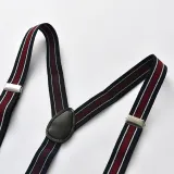 4PCS Boys Outfit Short Sleeve Shirt with Bow Tie and Suspender Shorts Dress Up