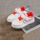 Toddler Kids Leather Velcro Board Shoes Sneakers Shoes
