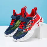 Boy Mesh Breathable Velcro Casual Running Sneakers Shoes