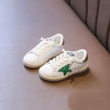Toddler Kids Star Lace Up Casual Board Shoes Sneakers Shoes