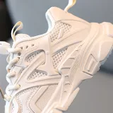 Toddler Kids Mesh Breathable Lace Up Running Shoes Sneakers Shoes