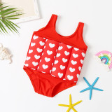 Baby Toddler Kids Float Cartoon Pattern Printing Vest Buoyancy Swimsuit