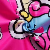 Girls Long Sleeve One-Piece Cartoon Unicorn Swimsuit Beachwear For Toddler Kids